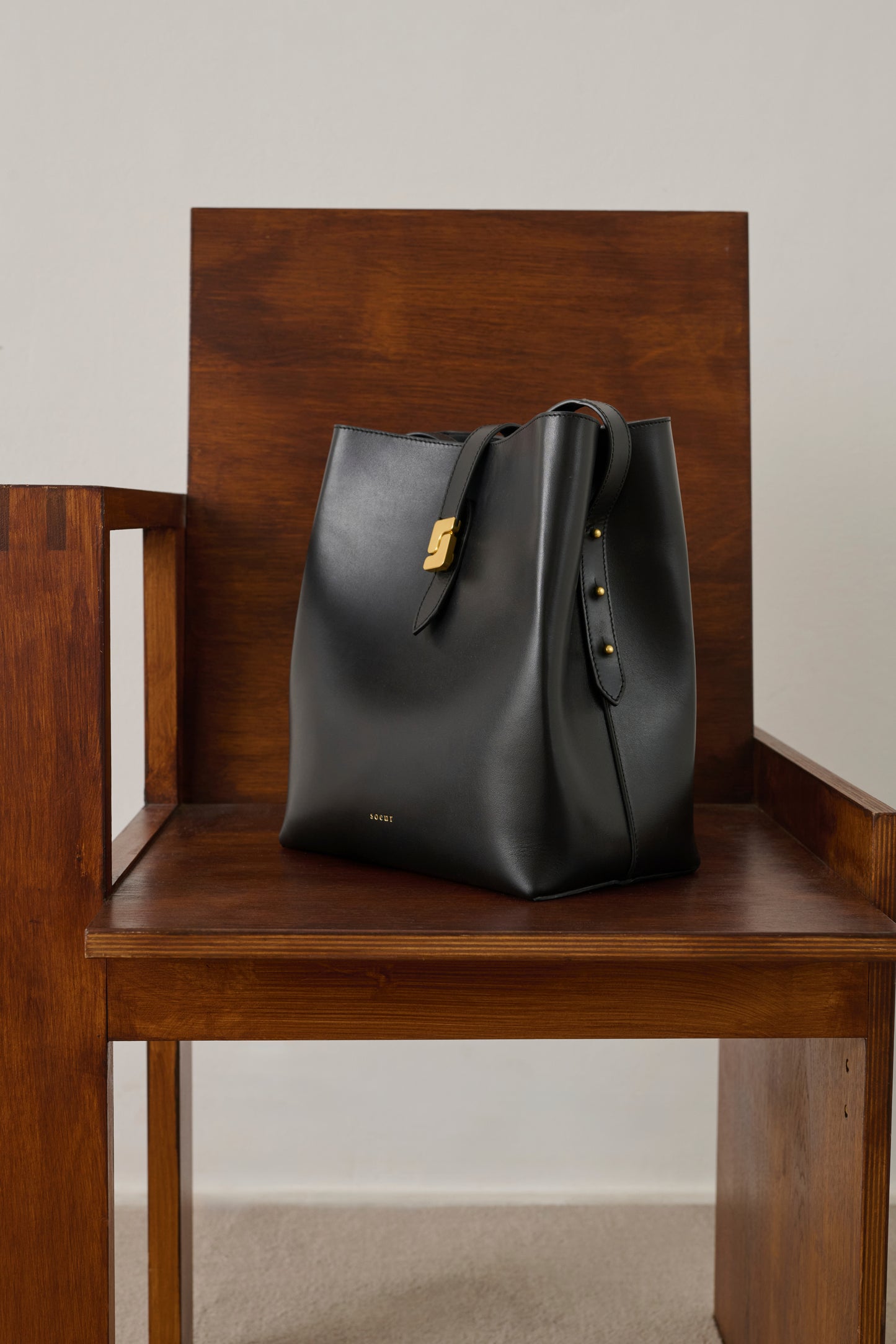 Sac Bello - Noir - Cuir - Femme