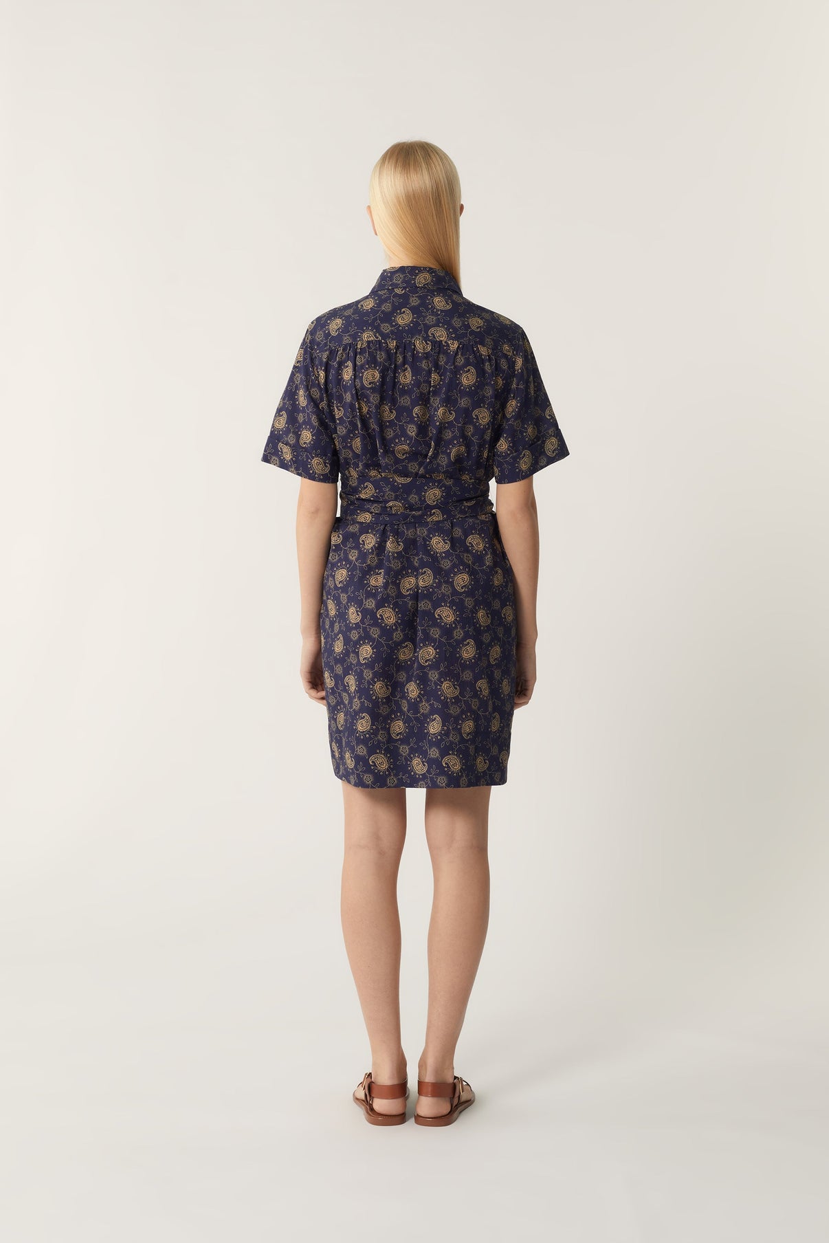 MAUD NAVY DRESS vue 6