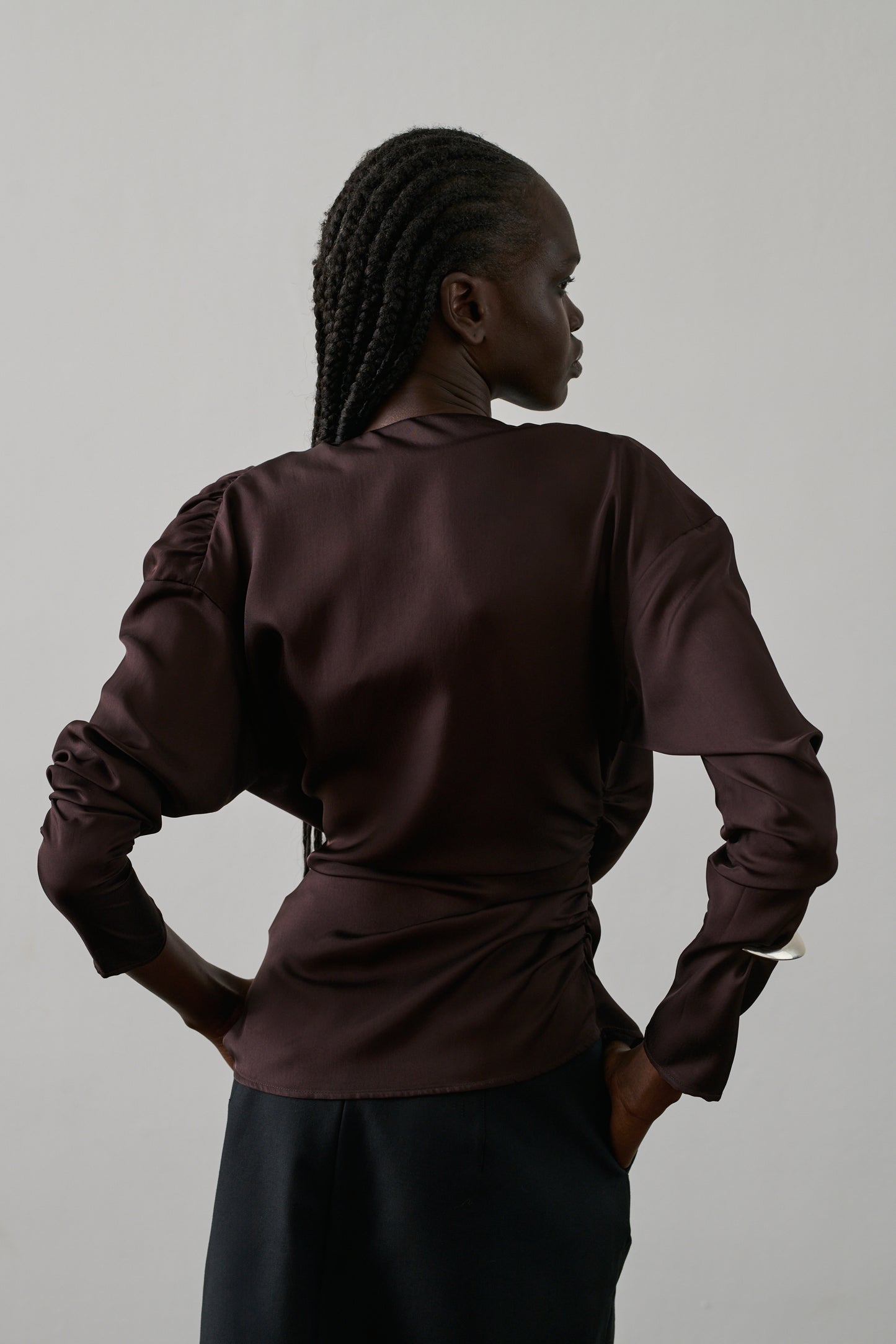 Blouse Fresia - Prune - Femme