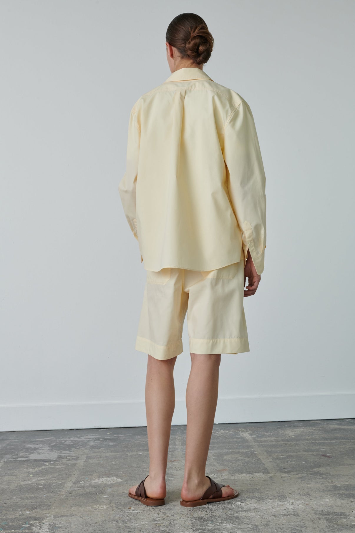 EAST OFF-WHITE SIDE SHORTS vue 4