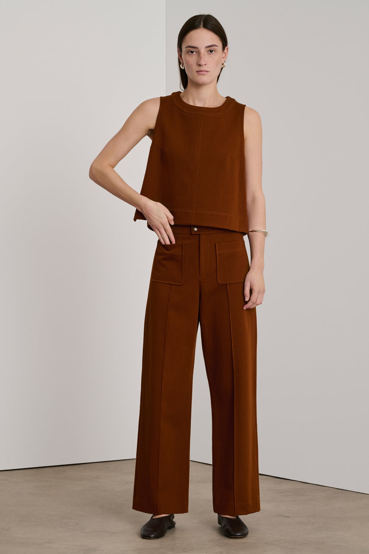 Top Pampa - Terre Battue - Coton - Femme vue 2