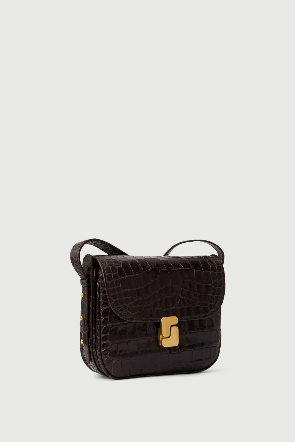 Sac Bellissima Mini - Marron Foncé - Cuir - Femme vue 3